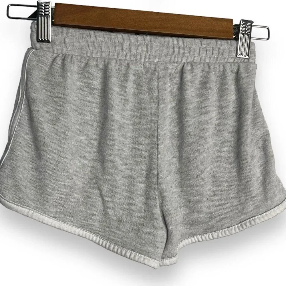 Unicorn B Tween Sweat Shorts Girls 8 Gray Casual Graphic Print Athleisure Play - Picture 4 of 7
